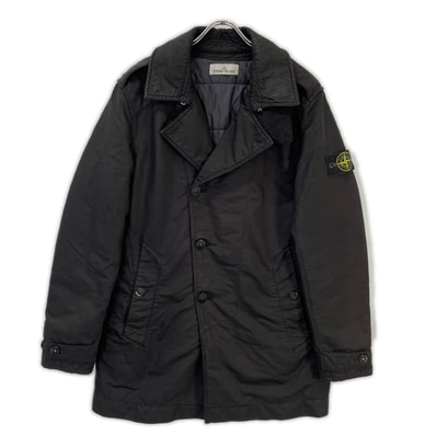 ストーンアイランド 18AW 691545249 ブラック David-TC COAT/ジャケット M