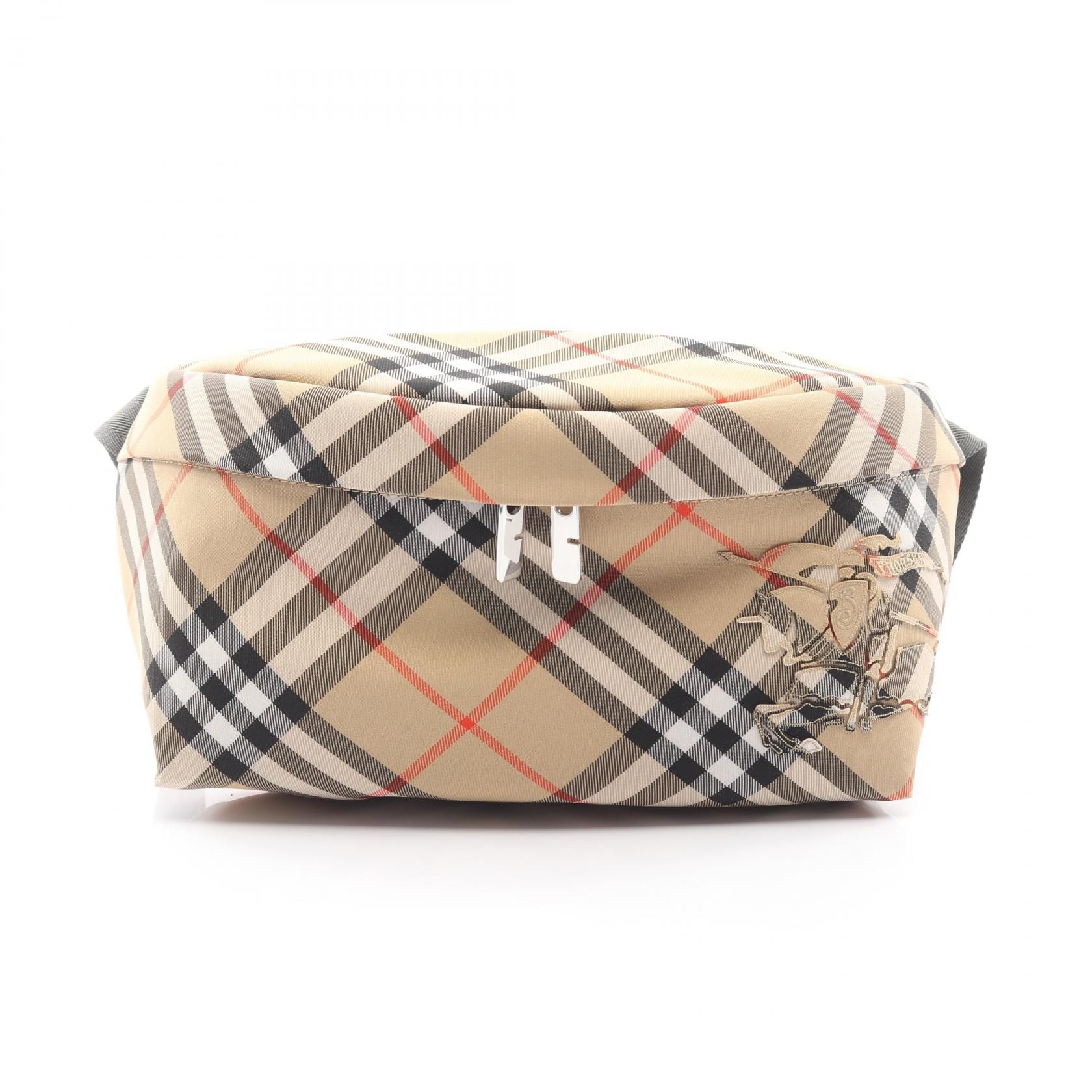 バーバリー BURBERRY ヴィンテージチェック ウエストバッグ バッグ キャンバス メンズ ベージュ系 / マルチカラー 8091780 【新品】