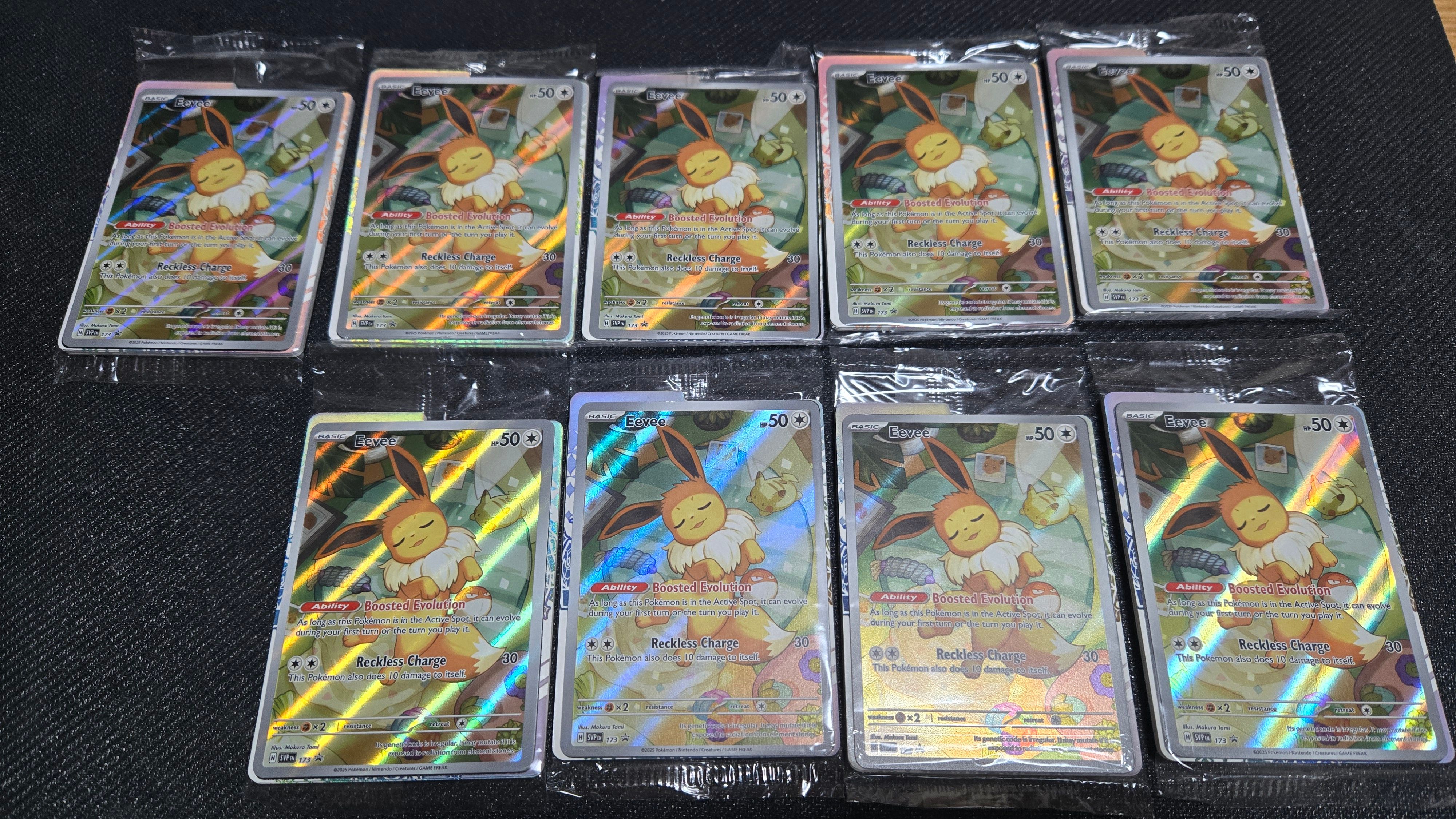 イーブイ P [SVP EN 173]【英語版】(スカーレット&バイオレット「プリズマティックエボリューションズ エリートトレーナボックス」)