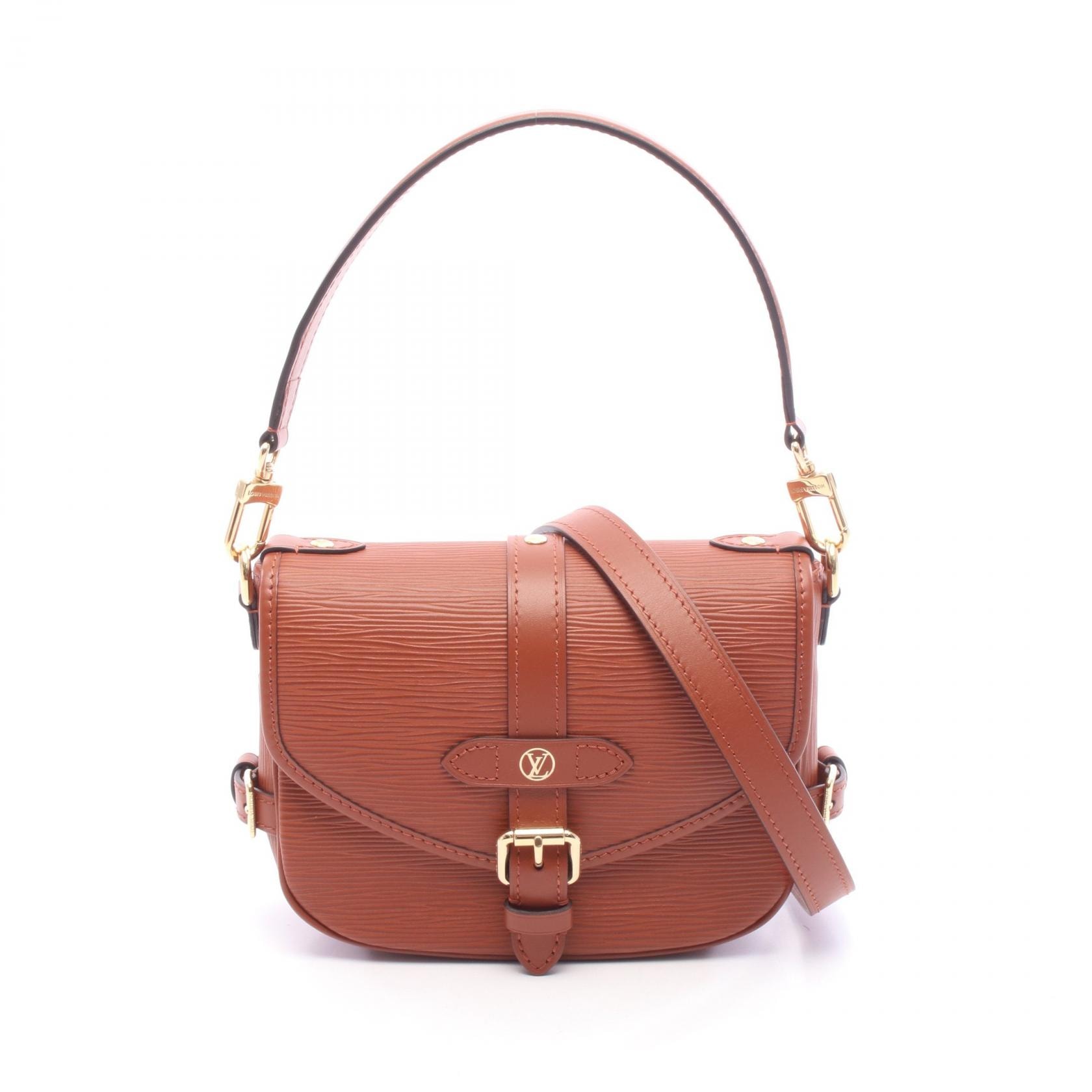 ルイ・ヴィトン LOUIS VUITTON ソミュールBB エピ コニャック 2WAY ハンドバッグ バッグ レザー レディース ブラウン系 M23470 【中古】