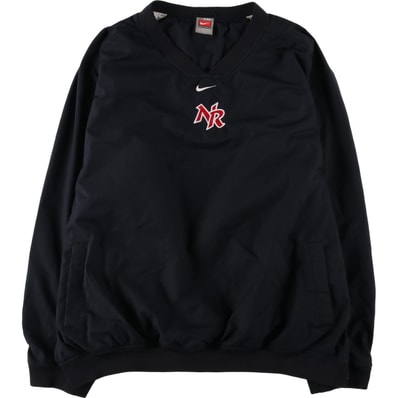 古着 00年代 ナイキ NIKE TEAM Vネック ウォームアッププルオーバー メンズXXL相当/eaa620475