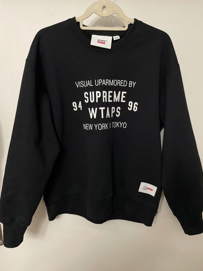 Supreme / WTAPS Crewneck "Black" 21274SPD-CSM03S