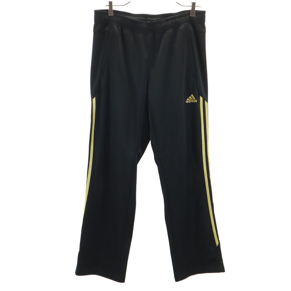 adidas アディダス トラックパンツ M ブラック ジャージ