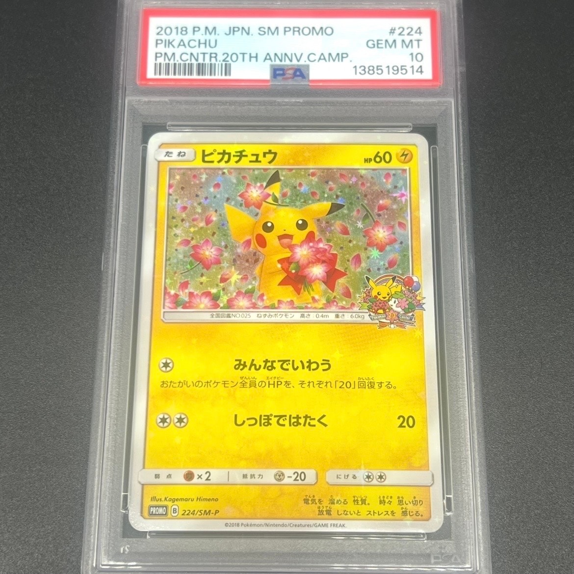 ピカチュウ: プロモ[SM-P 224](プロモーションカード「SM-P」)