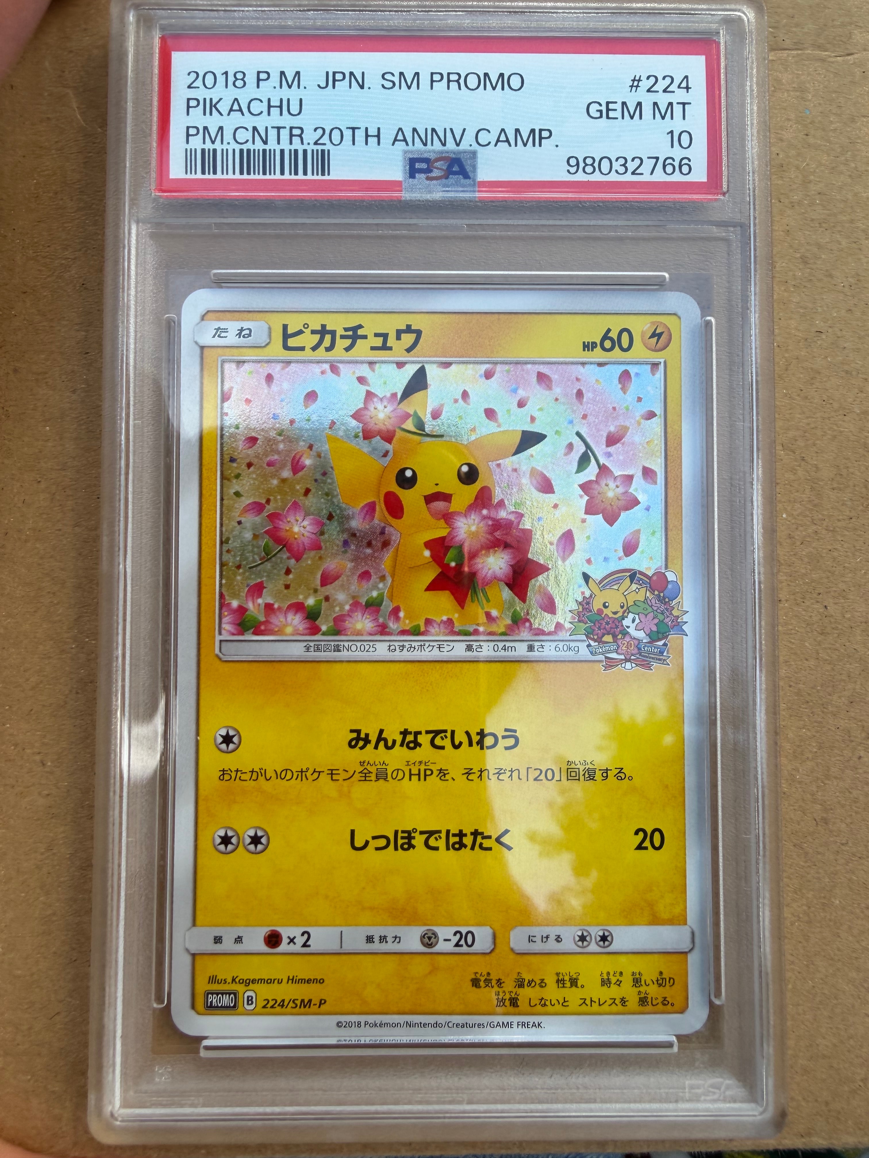 ピカチュウ: プロモ[SM-P 224](プロモーションカード「SM-P」)
