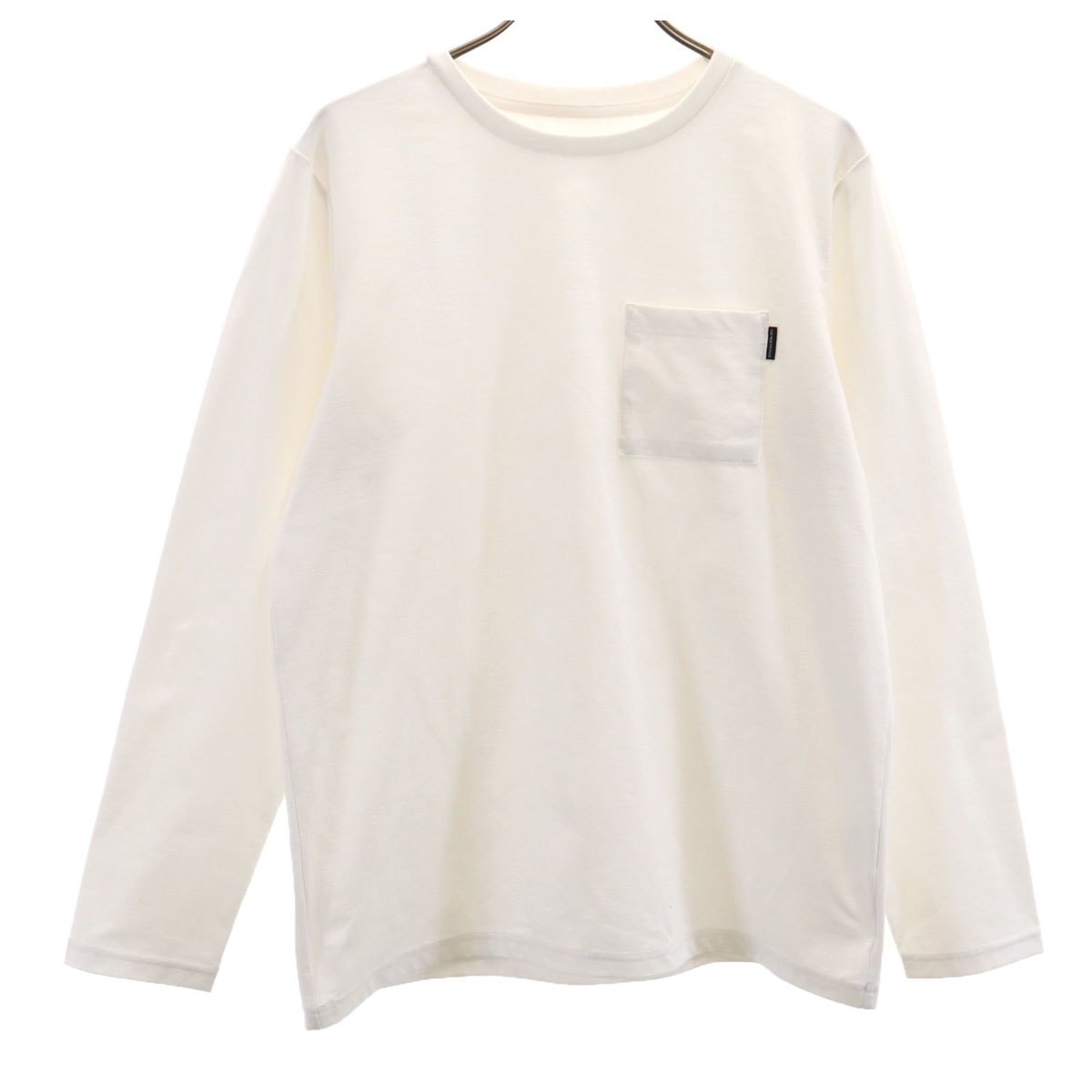 THE NORTH FACE ノースフェイス 長袖 エアリーリラックス Tシャツ L ホワイト NTW62160 アウトドア ロンT ポケT