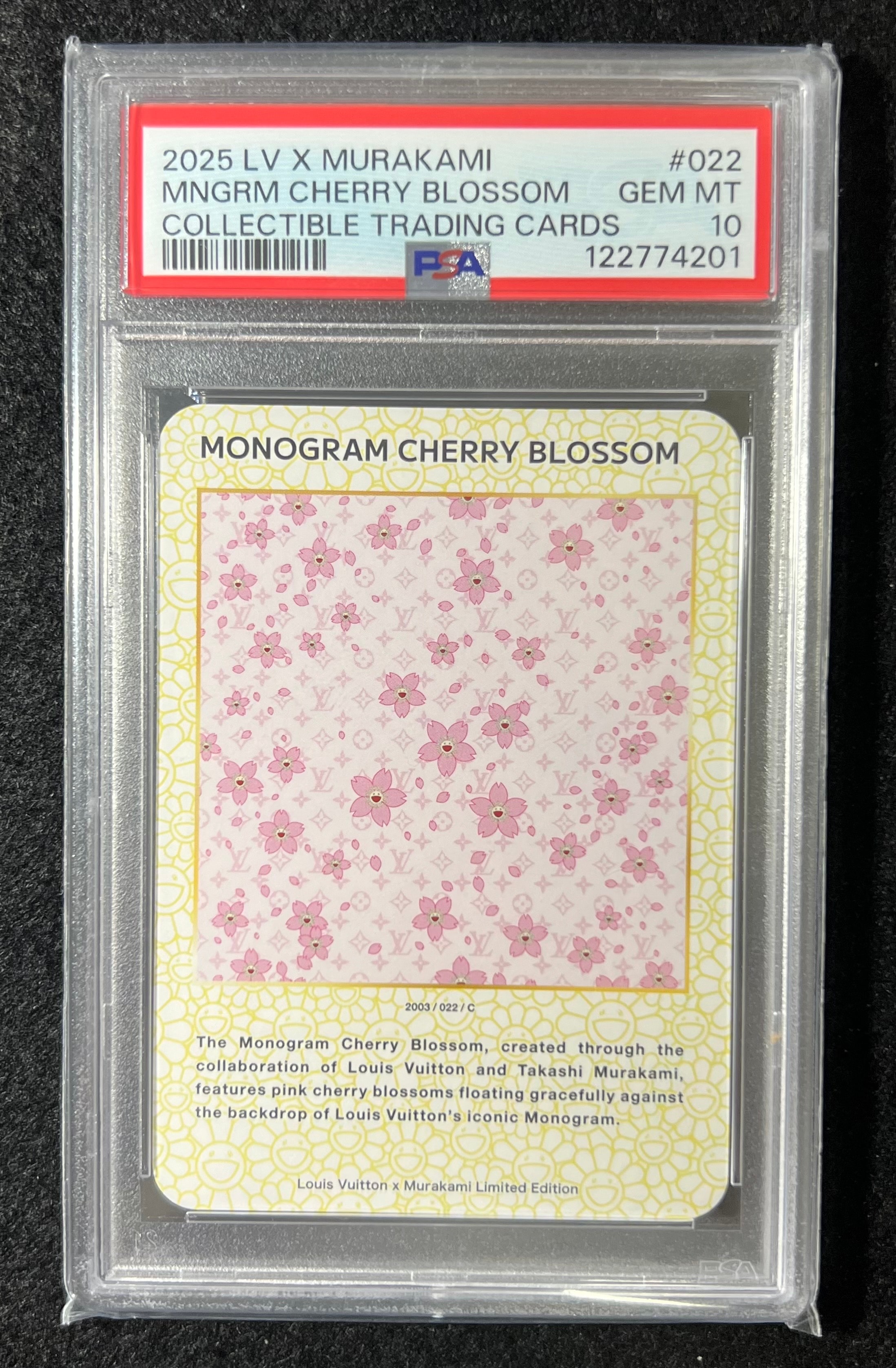 モノグラム チェリーブロッサム C [2003 / 022](ルイヴィトン x 村上隆 トレーディングカード)