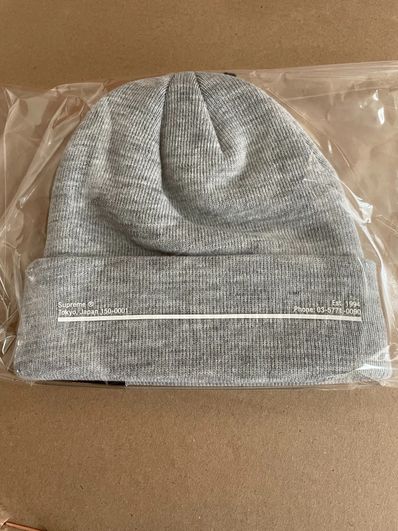 Supreme New Era Shop Beanie