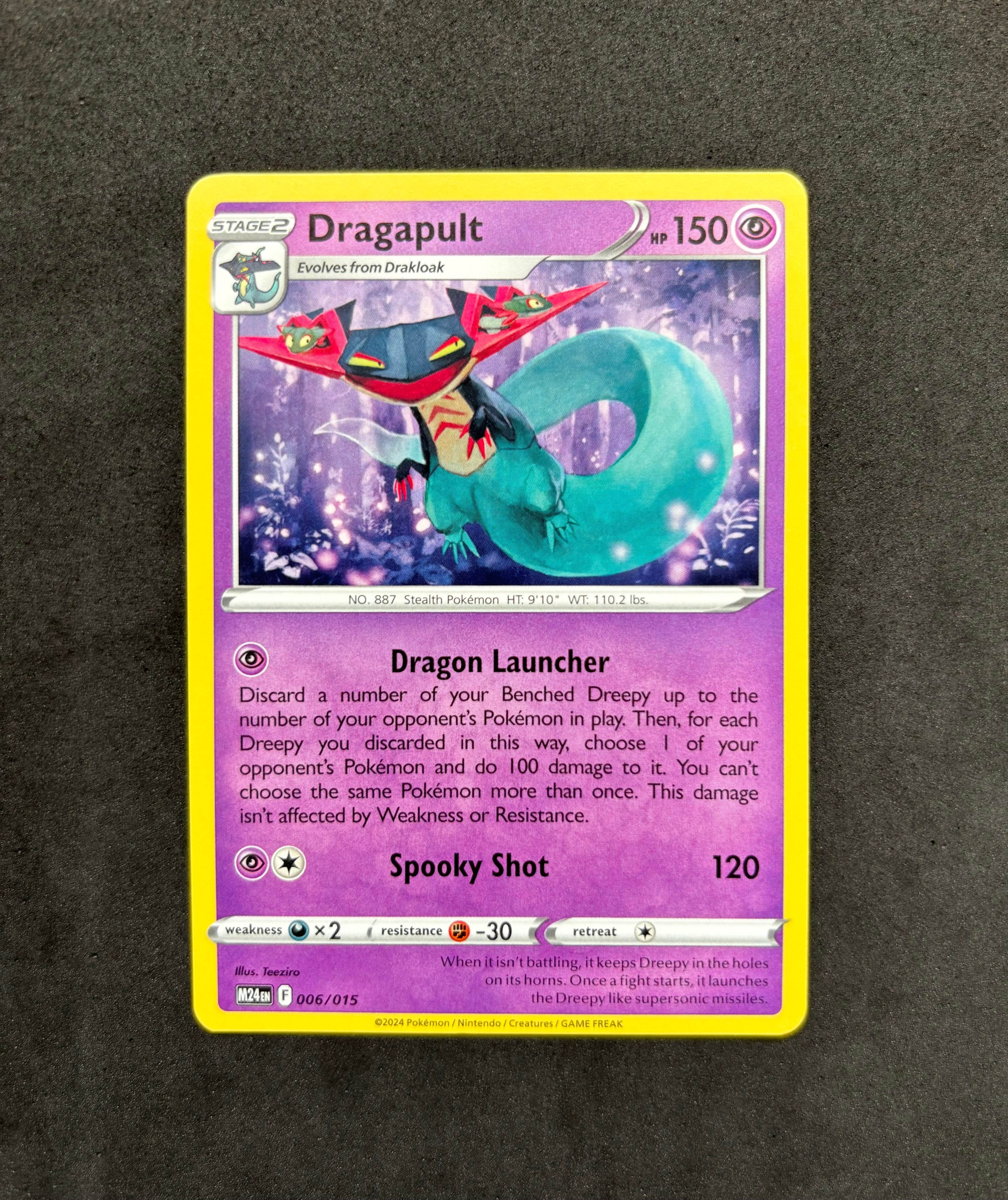 ドラパルト [M24 EN 006/015]【英語版】(スカーレット&バイオレット「マクドナルド 2025 ドラゴンディスカバリー」)