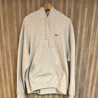 Supreme Small Box Hooded Sweatshirt "Ash Grey" (24FW)