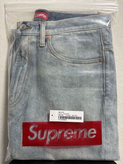 Supreme Baggy Jean "Dirty Indigo" (23SS)