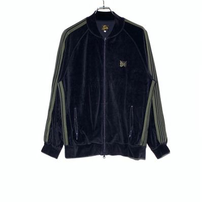 Needles Velour Track JAKET Navy