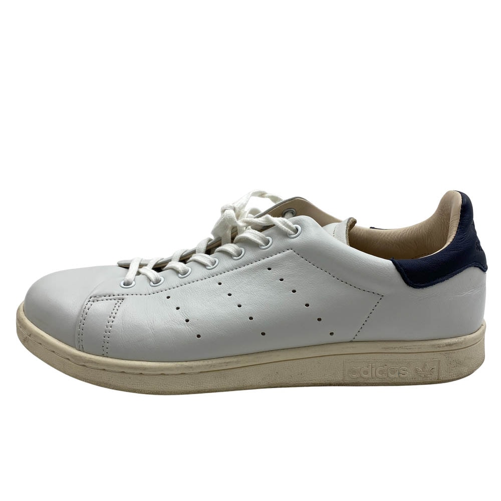 adidas アディダス スニーカー CQ3033 Stan Smith Recon White Navy スタンスミス リーコン ホワイト ネイビー ローカットスニーカー ホワイト系 ネイビー系 27.5cm【中古】