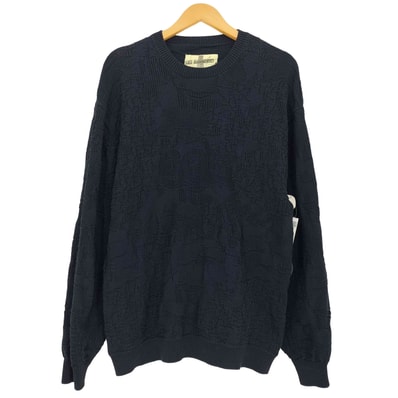 24AW GET HAMMERED コットンポリ ジャガードニット【1135376035390】