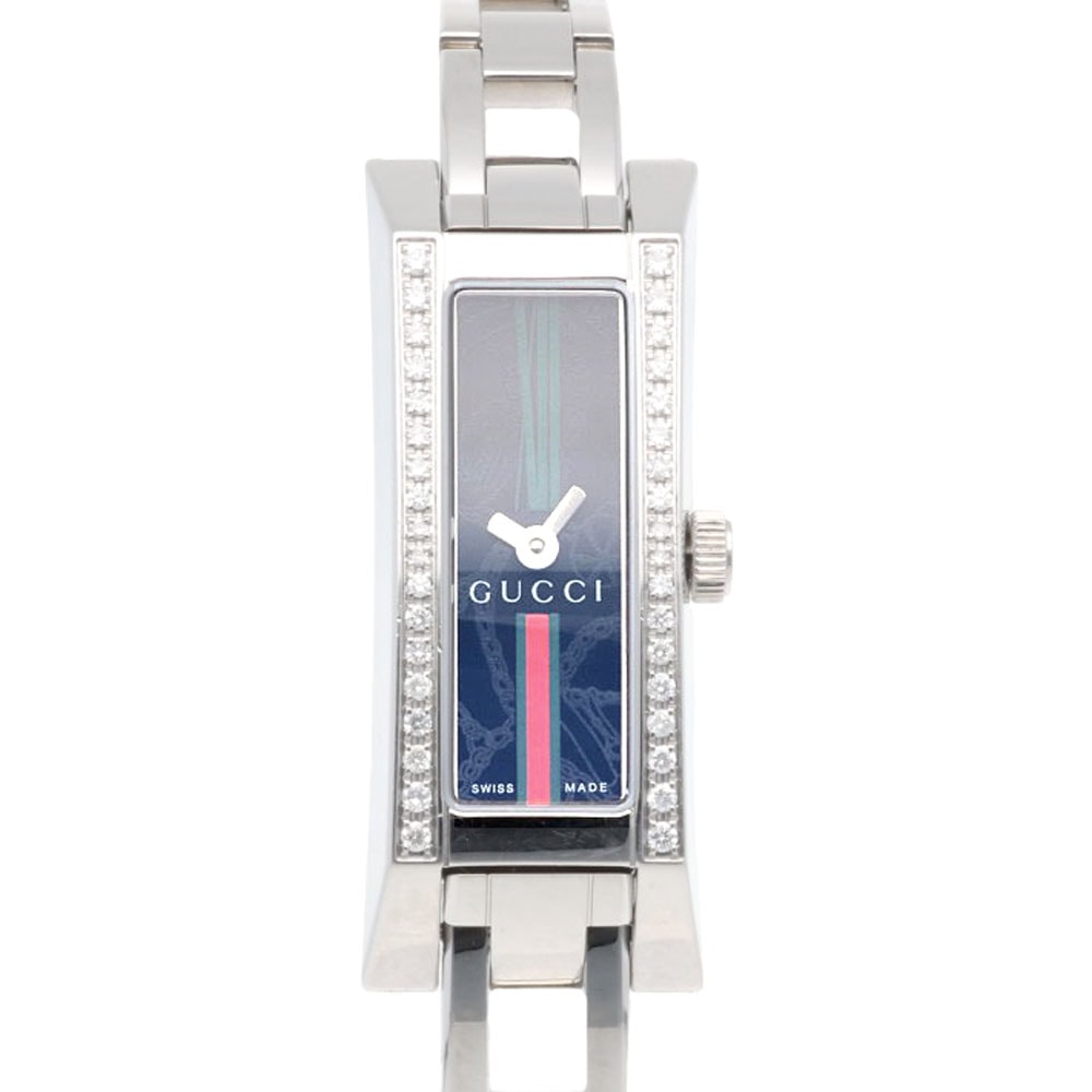 D (傷や汚れあり)】〇〇GUCCI グッチ クオーツ バングル ウォッチ