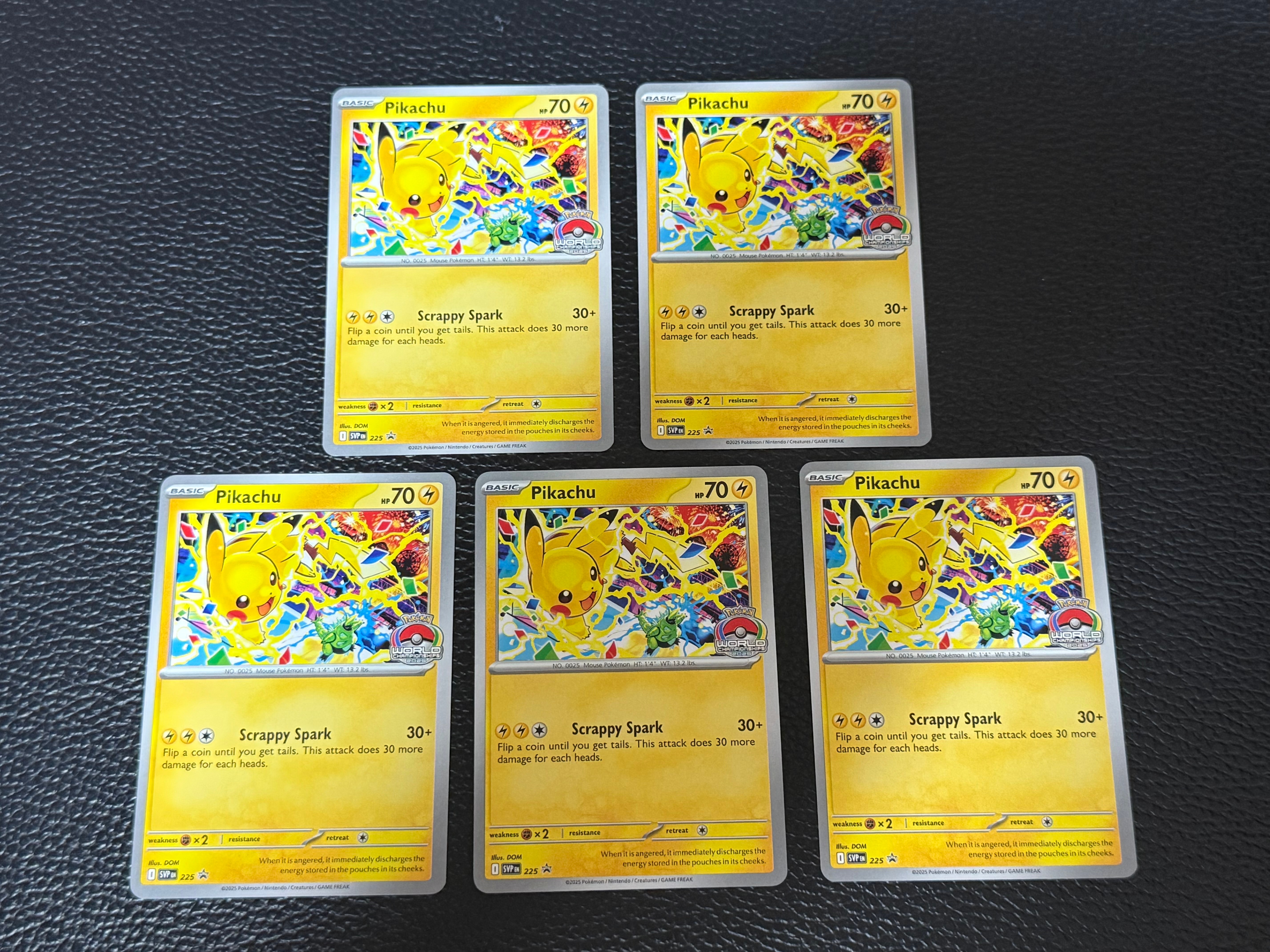 ピカチュウ P [SVP EN 225]【英語版】(プロモーションカード「2025 ワールドセレブレーション トーナメント ローカルリーグ 参加者配布」)