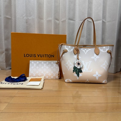 LOUIS VUITTON ネヴァーフルMM バイ・ザ・プール M45679 未使用 ポーチ付 完備品