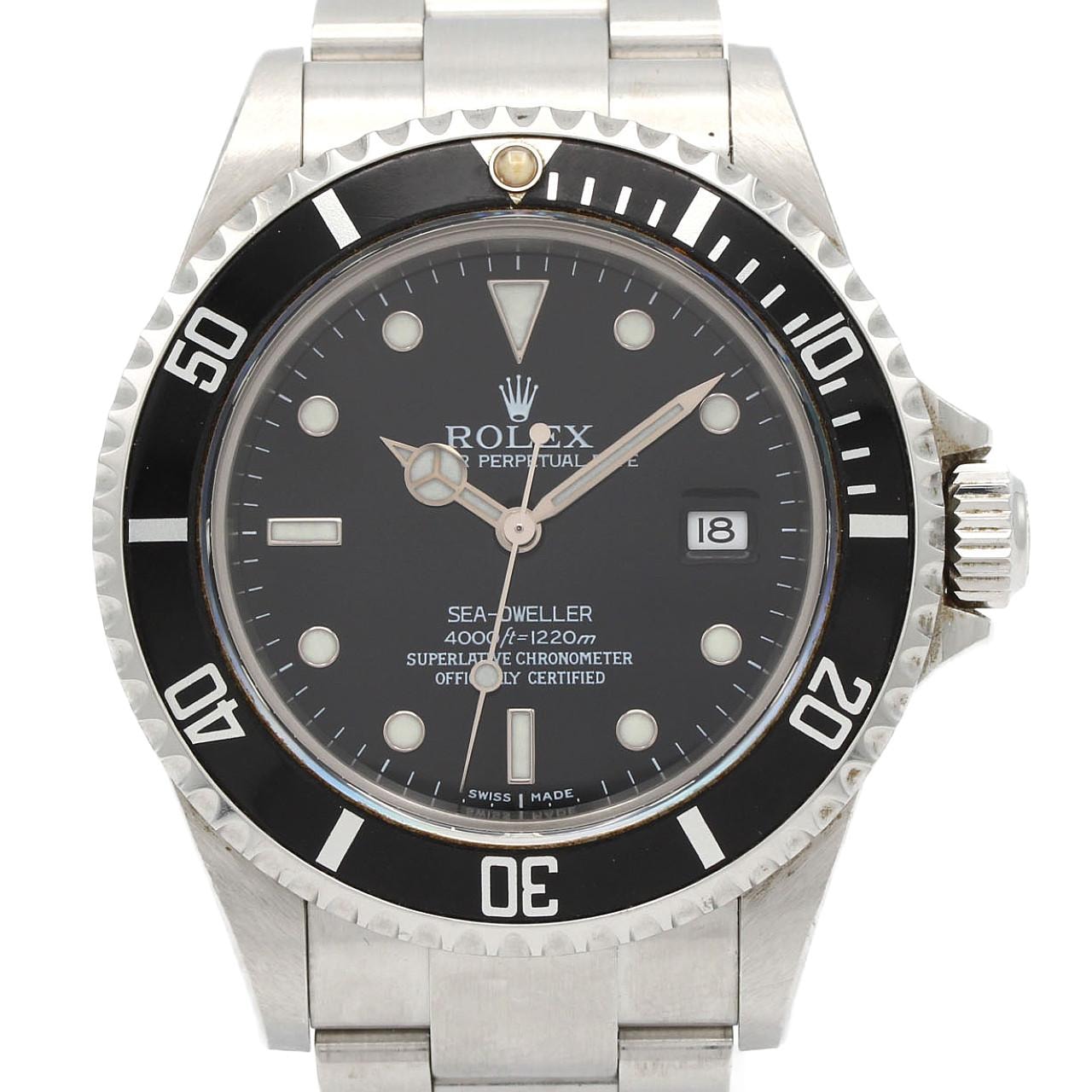 【ノーメンテナンス還元価格】ロレックス シードゥエラー 16600 SS 自動巻 F番