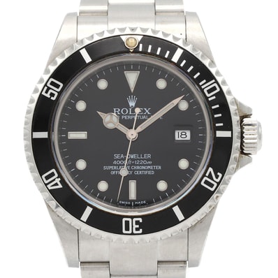 【ノーメンテナンス還元価格】ロレックス シードゥエラー 16600 SS 自動巻 F番