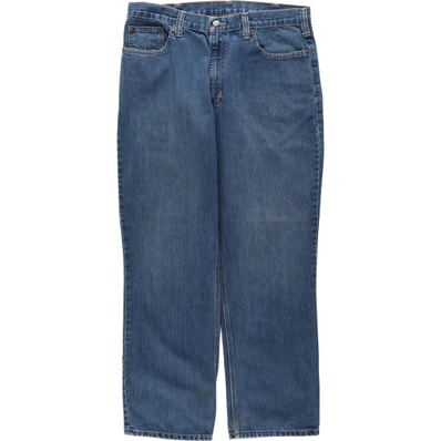 古着 カーハート Carhartt RELAXED FIT ストレートデニムパンツ メンズw37相当/eaa640496