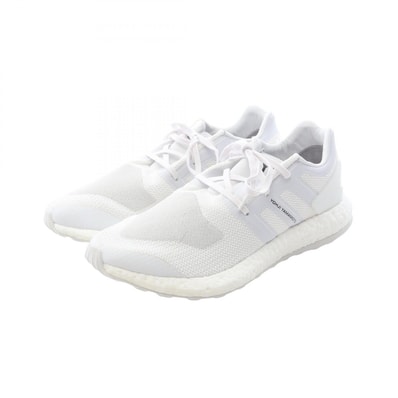 ワイスリー Y-3 PUREBOOST スニーカー 靴 ファブリック メンズ ホワイト系 / グレー系 BY8955 【中古】