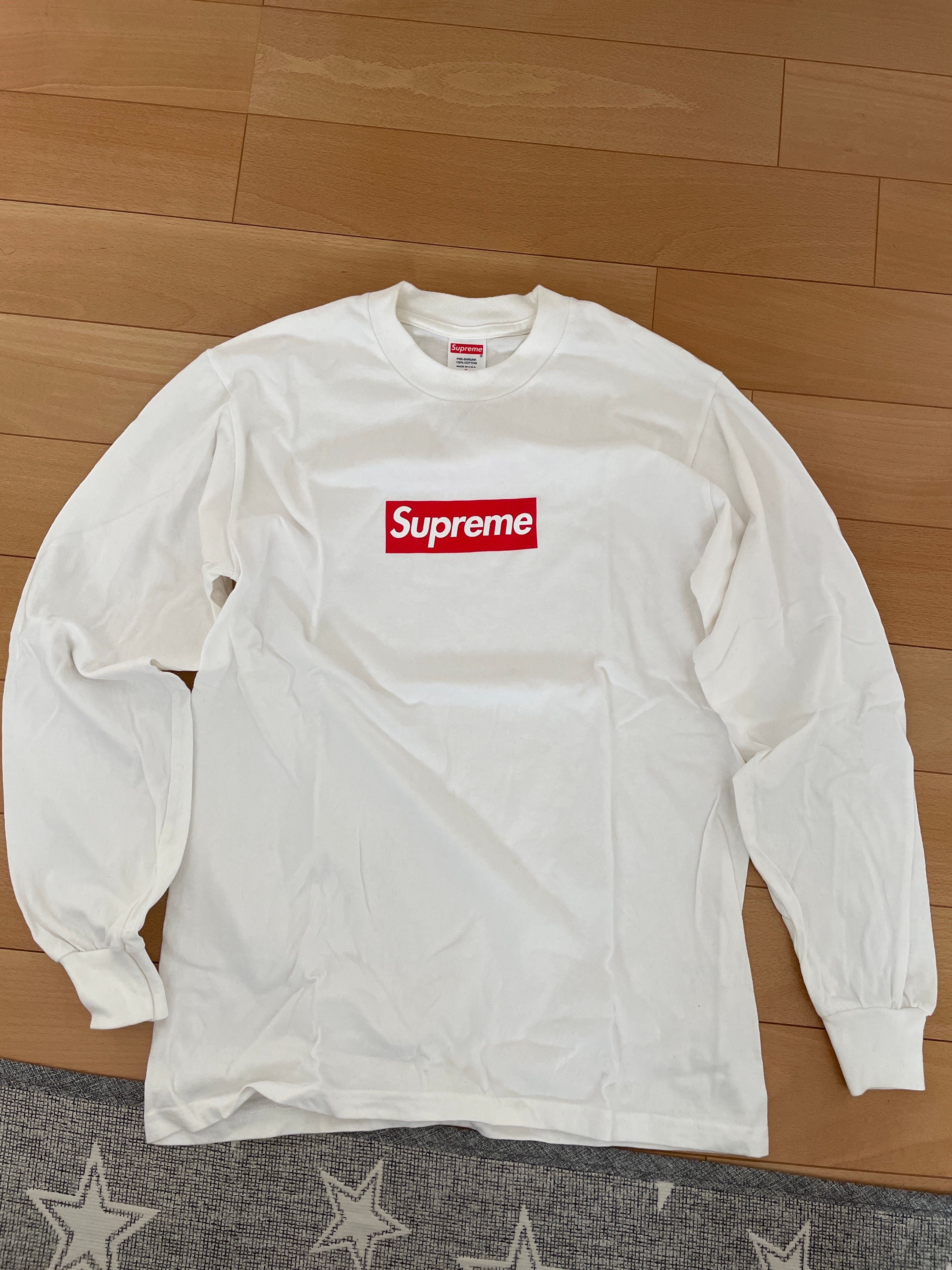 Supreme Box Logo L/S Tee "White"