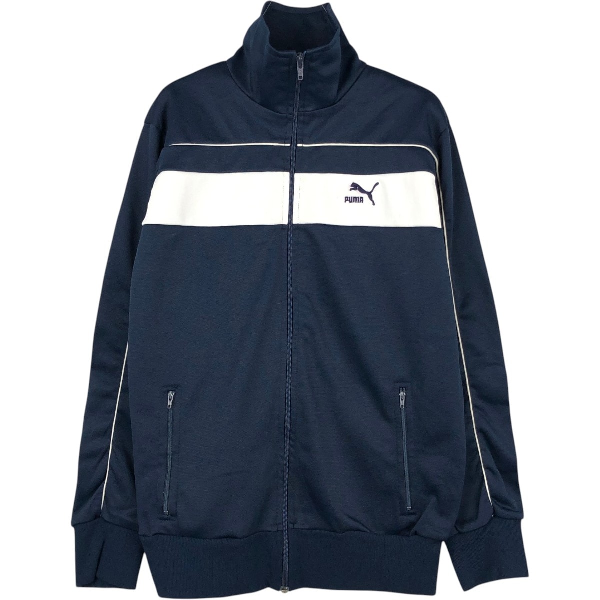 古着 70年代~ プーマ PUMA ジャージ トラックジャケット フランス製 メンズM相当 ヴィンテージ/eaa673607