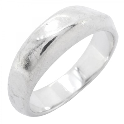 【6jdb0087-k】ティファニー リング ナイフエッジ シルバー925 14号【中古】レディース