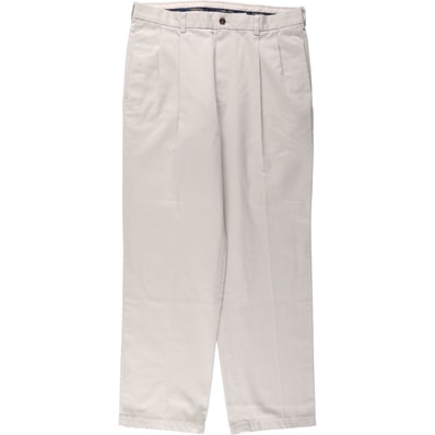 古着 ブルックスブラザーズ Brooks Brothers ADVANTAGE CHINO THOMPSON ツータック チノパンツ メンズw34相当/eaa621774