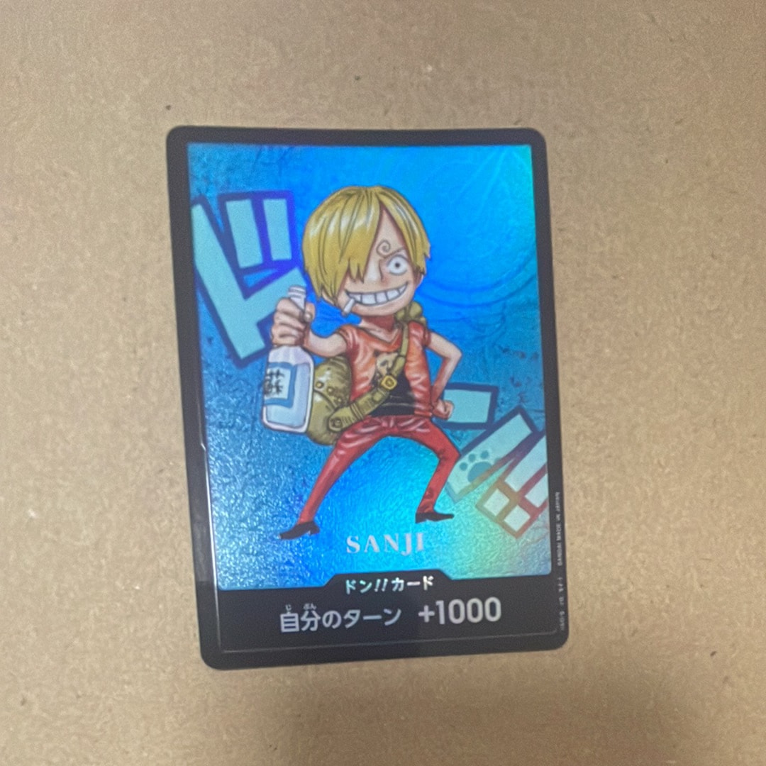 状態A】ドン!!カード : サンジ (プレミアムカードコレクション「熊本県