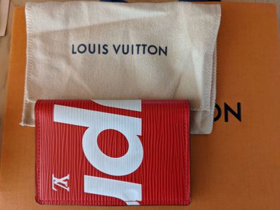 Supreme / Louis Vuitton Pocket Organizer "Red"