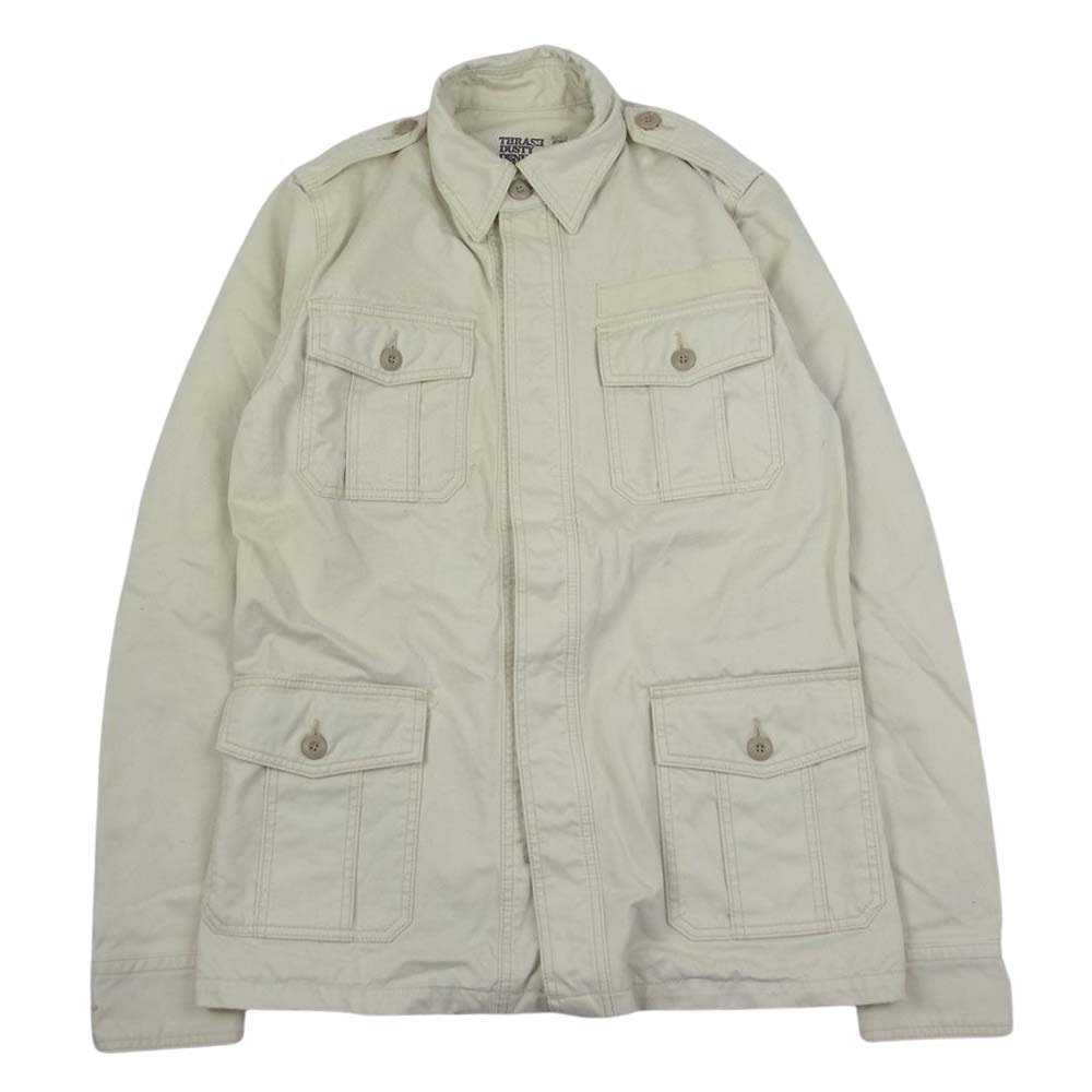 HYSTERIC GLAMOUR ヒステリックグラマー デニムジャケット 5AB-0332 STIE lo M-65 ミリタリー ワーク ジャケット ベージュ系 M【中古】