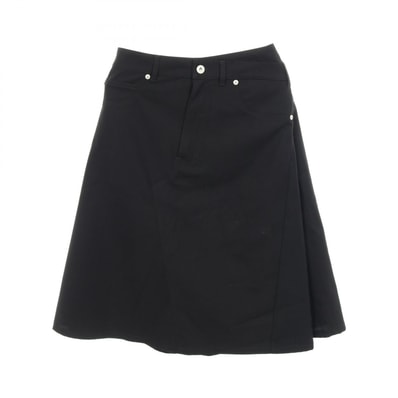 ロエベ LOEWE スカート 衣料品 ボトムス コットン レディース ブラック系 【中古】