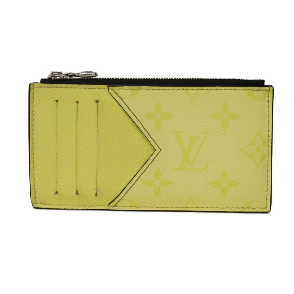Louis Vuitton Coin Card Holder Taigarama "Lemonade"
