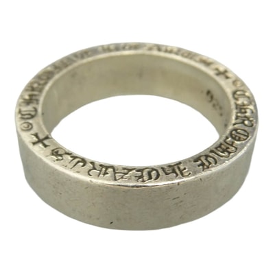 CHROME HEARTS クロムハーツ(原本無) 6mm SPACER PLN スペーサーリング プレーン シルバー系 19号【中古】
