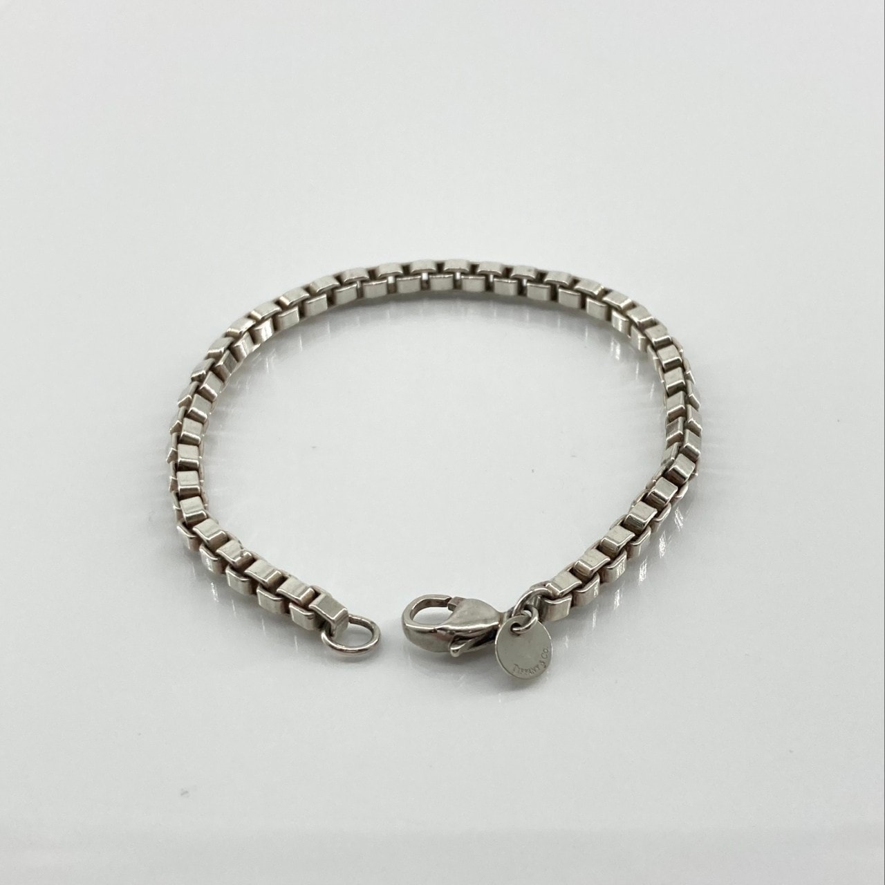 TIFFANY&Co.(ティファニー) ベネチアンリンク Ag925 ブレスレット 16.06g シルバー