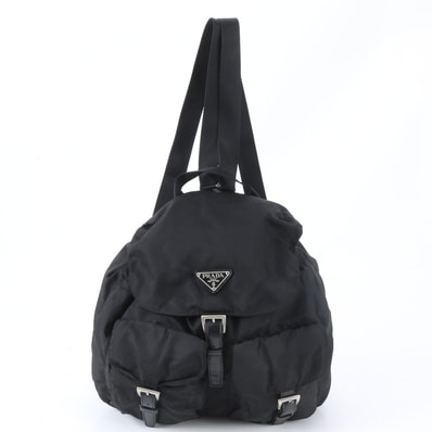 ■美品 プラダ テスート ナイロントライアングルロゴリュックサック