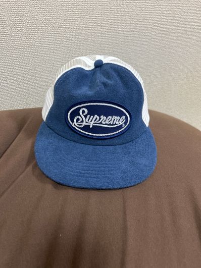 Supreme Terry Mesh Back 5-Panel "Blue"