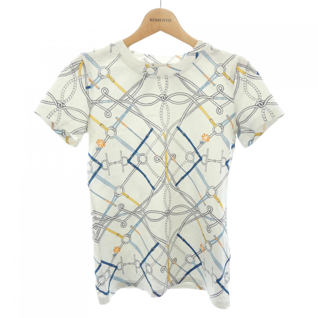 エルメス HERMES PARCOURS SANS FAUTE *16-7704. Tシャツ