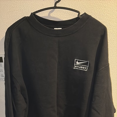 Stussy x Nike Wash Crew (US Size) "Black" DO5310-010