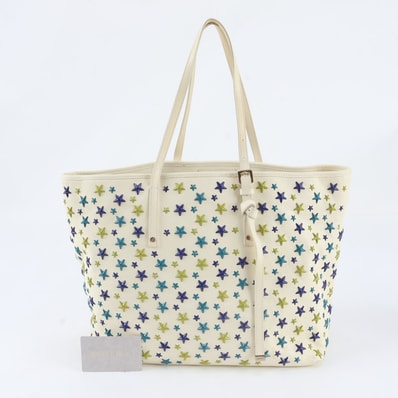 ■美品 ジミーチュウサシャ スター スタッズ WMKLPJ トート バッグ