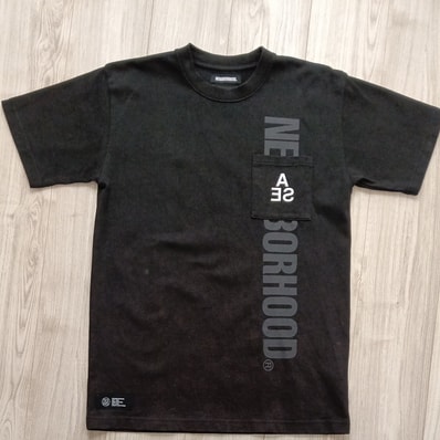 NEIGHBORHOOD NHWDS-4 / C-TEE . SS "Black"