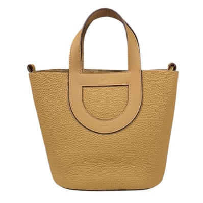 エルメス イン ザ ループ18 ハンドバッグ トリヨンクレマンス ブラウン レディース HERMES 中古