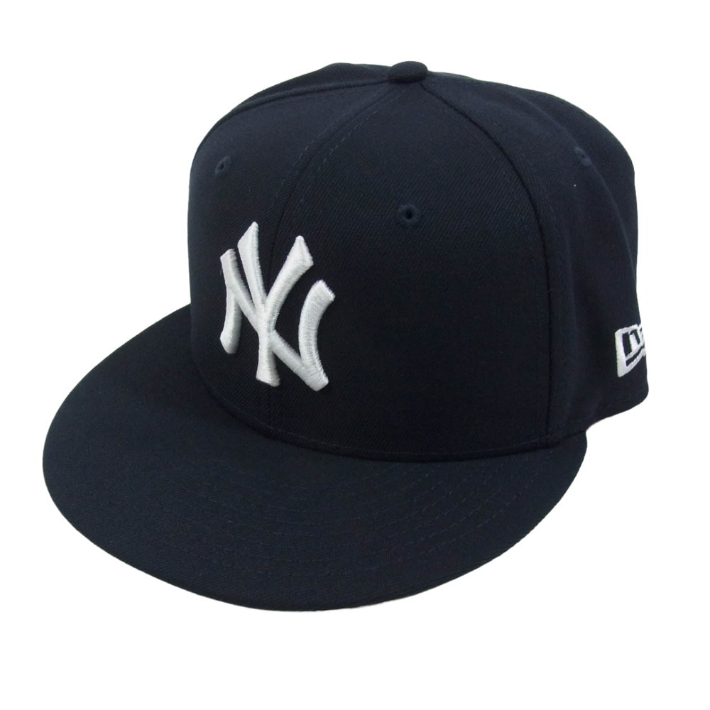NEW ERA ニューエラ キャップ Paper Planes ペーパープレーンズ  NY ニューヨークヤンキース キャップ ネイビー×グレー ネイビー系 7 1/4【美品】【中古】