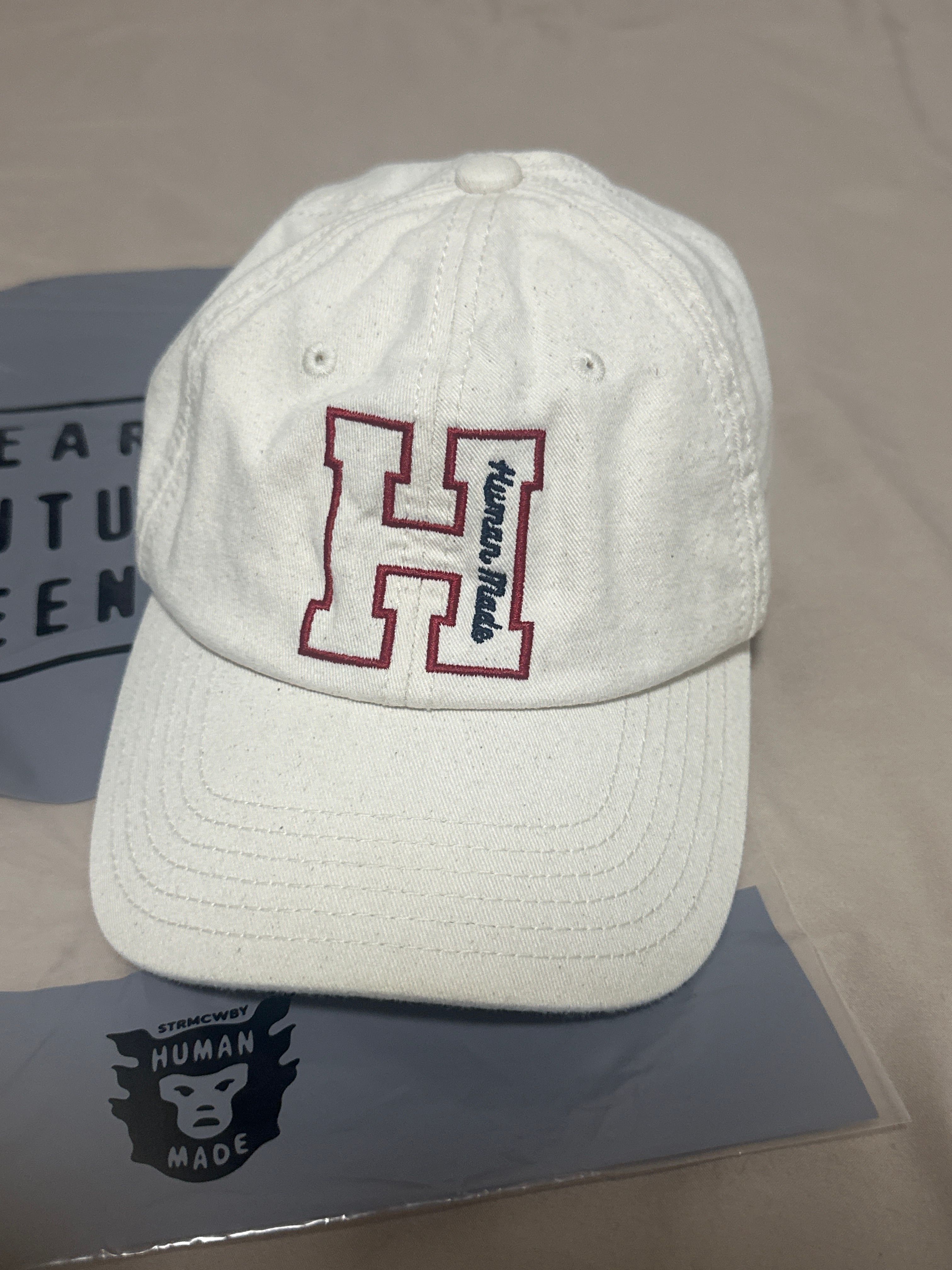 HUMAN MADE 6Panel Twill Cap #2 "White"