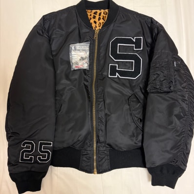 Supreme x GOODENOUGH Reversible MA-1 "Black"