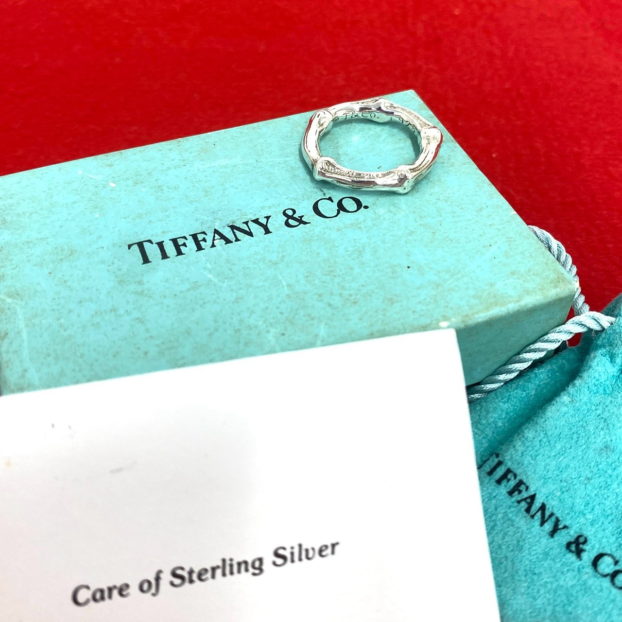 B (目立った傷や汚れなし)】TIFFANY&Co. ティファニー バンブー リング
