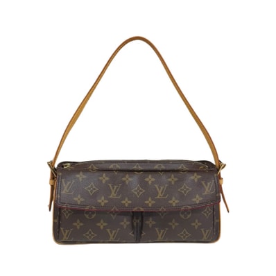 ルイヴィトン ヴィバシテMM モノグラム ショルダーバッグ モノグラムキャンバス M51164 ブラウン レディース LOUIS VUITTON 中古