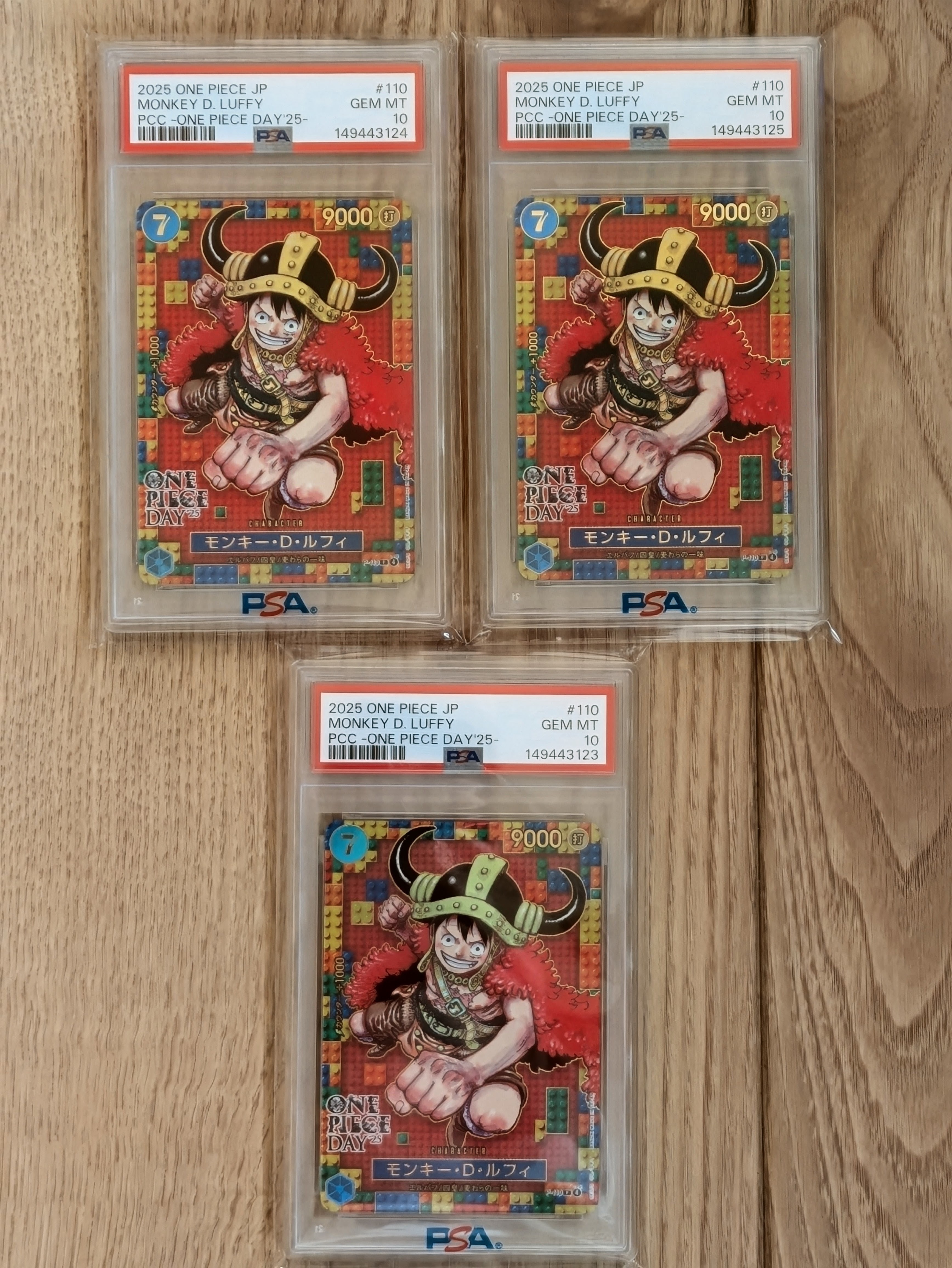 モンキー・D・ルフィ P [P-110](プレミアムカードコレクション「ワンピースデイ'25」)