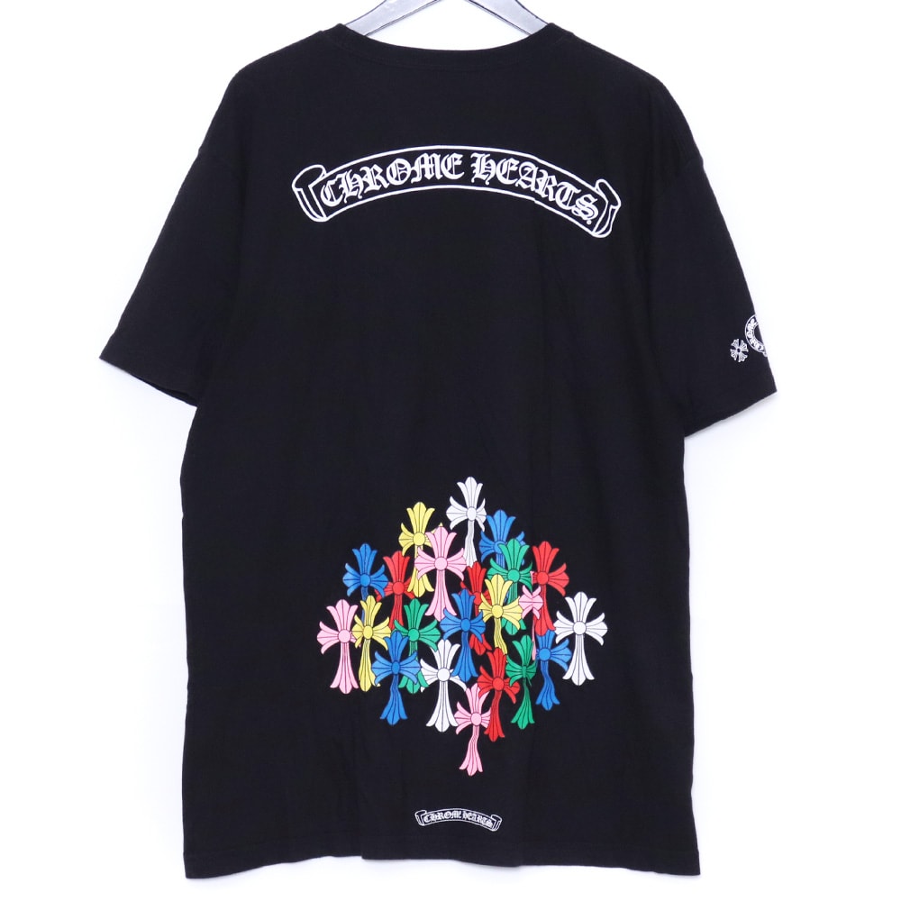 Chrome Hearts Cemetery Cross T-Shirt "Black/Multicolor"